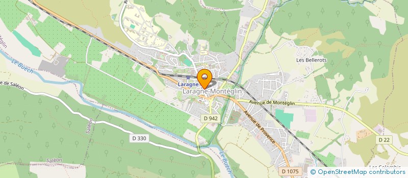 localisation de l'entreprise CTE COM ACTION SOCIALE LARAGNE MONTEGLIN à LARAGNE-MONTEGLIN