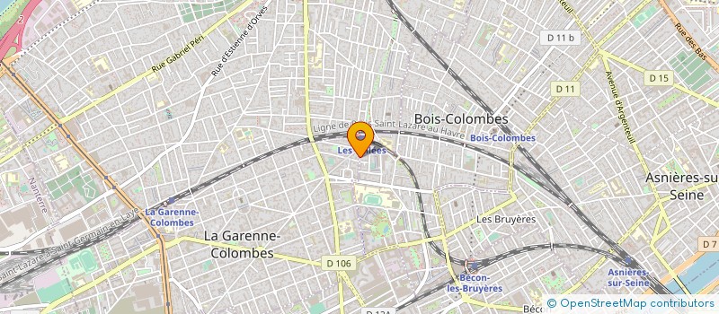 localisation de l'entreprise CTE DE LA GARENNE COLOMBES DE LA FEDERATION NATIONALE DES ANCIENS COMBATTANTS EN ALGERIE MAROC TUNISIE à LA GARENNE COLOMBES