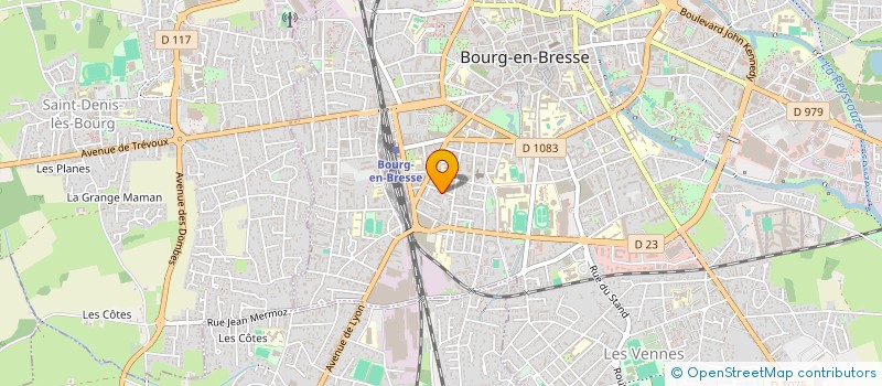 localisation de l'entreprise CTE DEP ASS FAMILIALES LAIQUES AIN à BOURG-EN-BRESSE