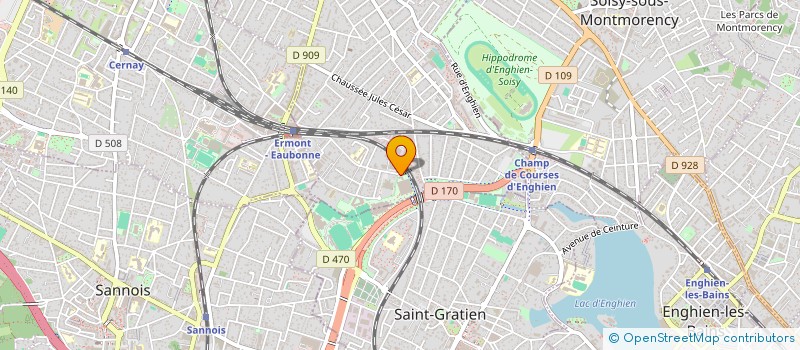 localisation de l'entreprise CTE DEP BOXE FR SAVATE à EAUBONNE