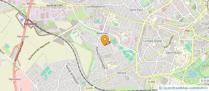 localisation de l'entreprise CTE DEP D AEROMODELISME DU CALVADOS à CAEN