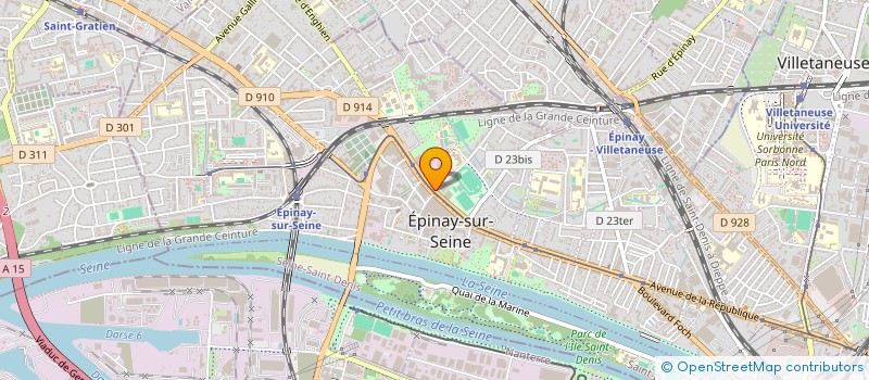 localisation de l'entreprise CTE DEP FED FR ETUDES SPORTS SOUS MARINS à EPINAY-SUR-SEINE