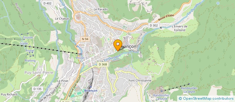 localisation de l'entreprise CTE DEP PECHE SPORTIVE A LA MOUCHE HAUTES ALPES à BRIANCON