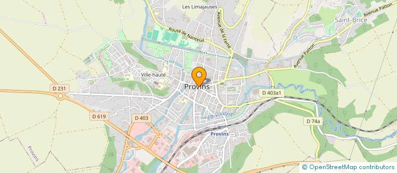 localisation de l'entreprise CTE DEP PREMIERS CORDEE ORGANISATION 77 à PROVINS