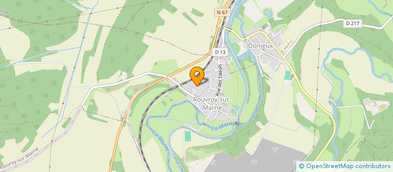 localisation de l'entreprise CTE DEP RANDONNEE PEDESTRE HTE MARNE à ROUVROY-SUR-MARNE