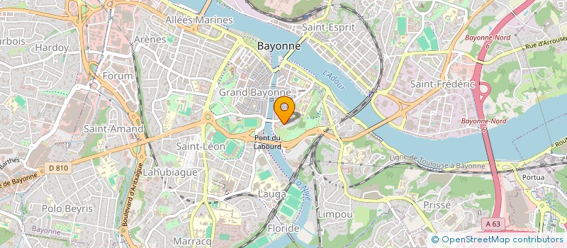 localisation de l'entreprise CTE DEPT RETRAITE SPORTIVE PYR ATLAN à BAYONNE