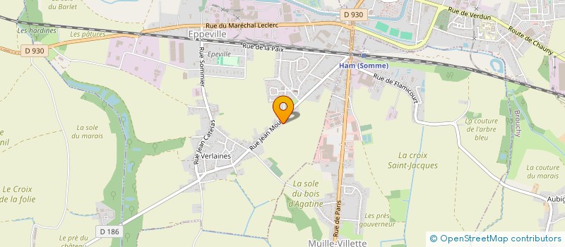 localisation de l'entreprise CTE DES FETES ET D ANIMATION D EPPEVILLE  EPPEVILLE