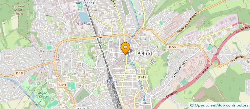 localisation de l'entreprise CTE DPT EQUITATION TERRITOIRE BELFORT à BELFORT