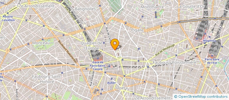 localisation de l'entreprise CTE ENTR ASS FEUILLES ARCHOLOGIQUES NAT  PARIS