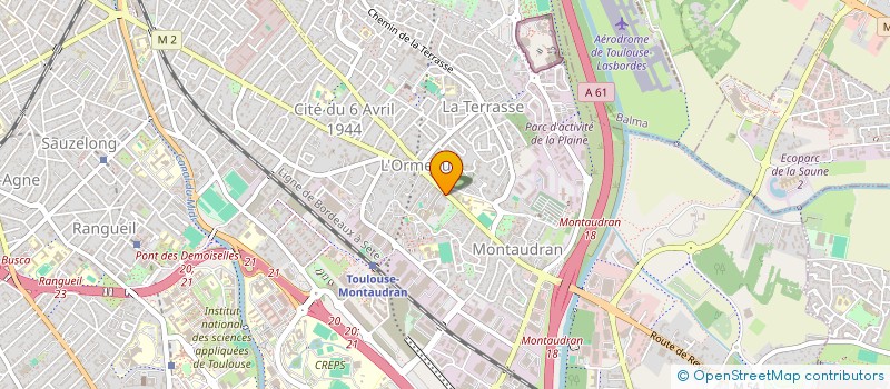 localisation de l'entreprise CTE ETUD TRAIT AFFECT PROSTATIQUES à TOULOUSE