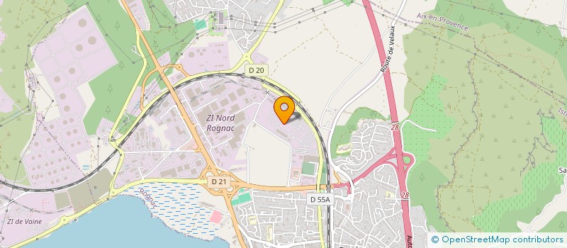 localisation de l'entreprise CTE FINALE SPORTIVE SAPEUR POMPIER 2003  ROGNAC