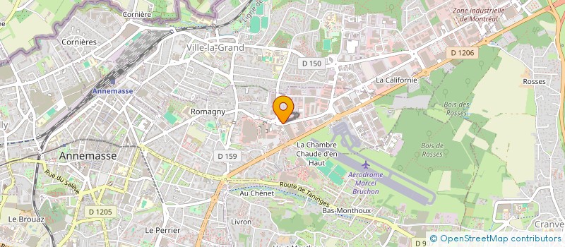 localisation de l'entreprise CTE FR SECOURISME PROTECTION CIVILE HS  ANNEMASSE