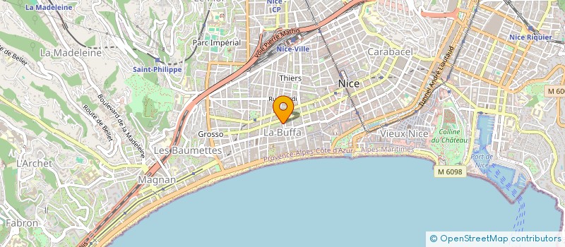 localisation de l'entreprise CTE IMMOBILIERE LE MEYERBEER à NICE