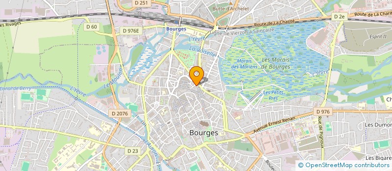 localisation de l'entreprise CTE LIAISON ORGANISATIONS CONSOMMATEURS  BOURGES