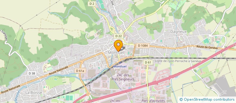 localisation de l'entreprise CTE OEUVRES SOCIALES PERSONNEL SIVOM RE à MONTLUEL