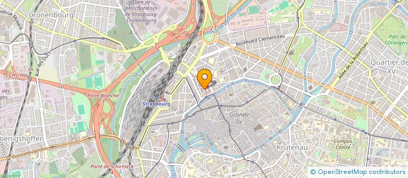 localisation de l'entreprise CTE REALISATION AVENTURE METIERS ALSACE à STRASBOURG
