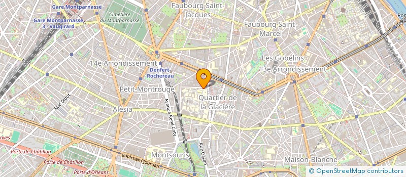 localisation de l'entreprise CTE RECHERCHES HOSPITALIERES MEDICALES à PARIS