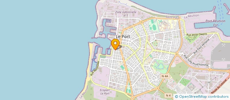 localisation de l'entreprise CTE REG PECHE MARITIME ELEV MARINS REUN  LE PORT