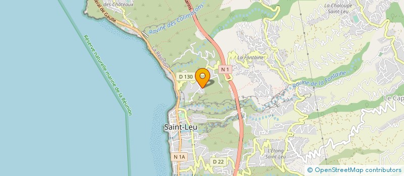 localisation de l'entreprise CTE REGION PECHEUR PLAISANCIER SPORT REU à SAINT-LEU