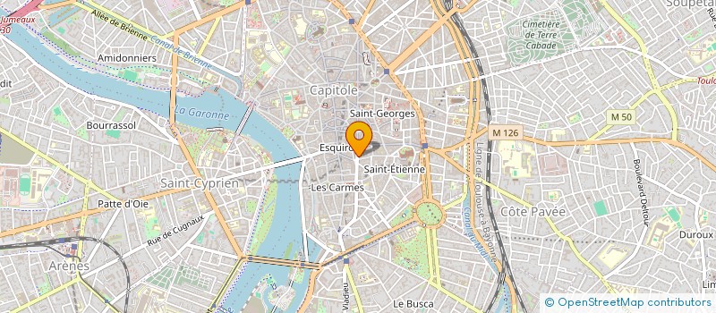 localisation de l'entreprise CTE REGIONAL CHBRE COMMERCE FRANCO ARABE  TOULOUSE