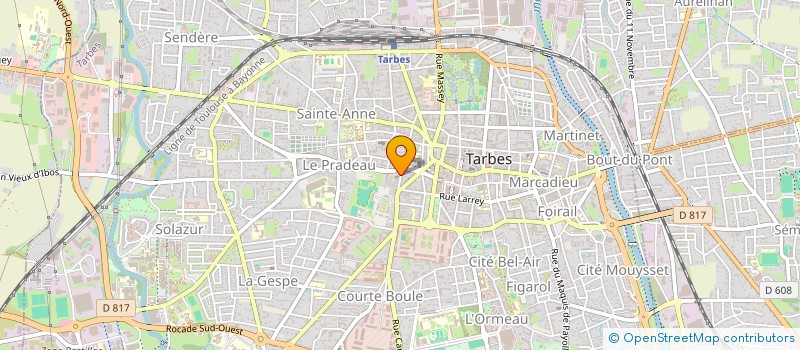 localisation de l'entreprise CTE SOEURS ST JOSEPH  TARBES