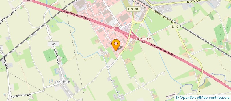 localisation de l'entreprise CTEC FRANCE à BAILLEUL
