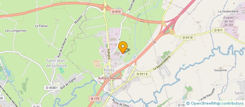 localisation de l'entreprise CTELLE  PONTS