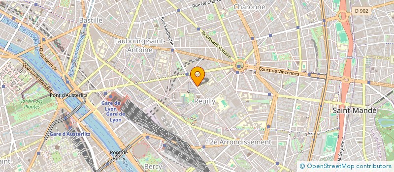 localisation de l'entreprise CTG  LE VAUDREUIL