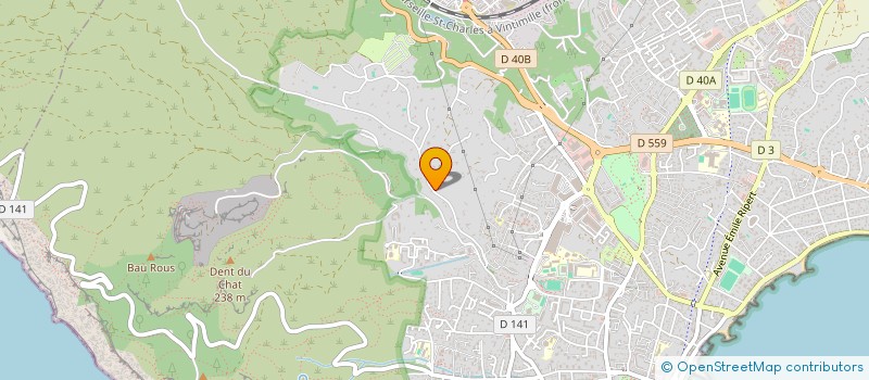 localisation de l'entreprise CTG à LA CIOTAT