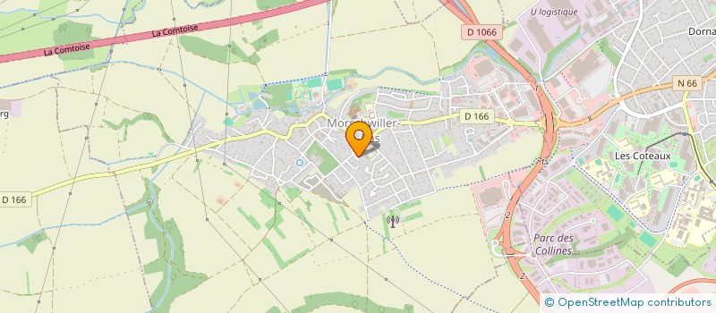 localisation de l'entreprise CTG  MORSCHWILLER-LE-BAS