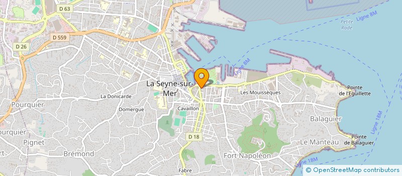 localisation de l'entreprise CTG LA SEYNE SUR MER à LA SEYNE-SUR-MER