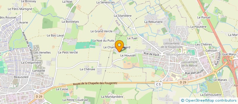 localisation de l'entreprise CTG MENTON  MONTGERMONT