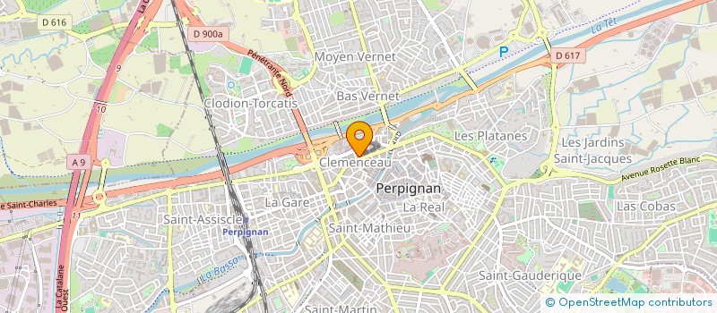 localisation de l'entreprise CTG PERPIGNAN  PERPIGNAN