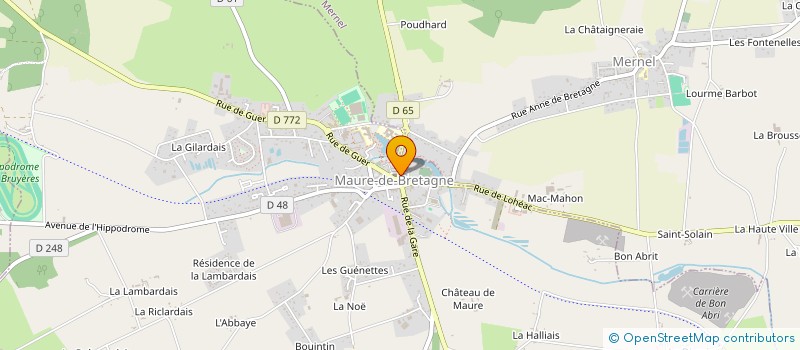 localisation de l'entreprise CTGV  VAL D'ANAST