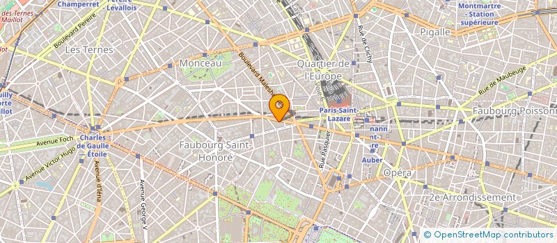 localisation de l'entreprise CTH HOCHE  PARIS