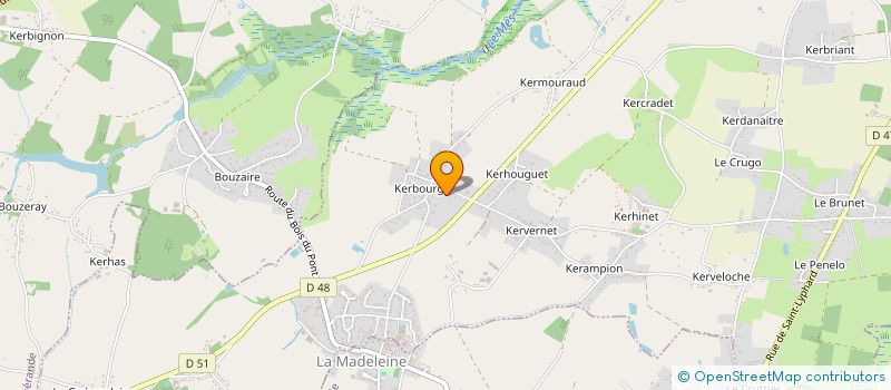 localisation de l'entreprise CTHV ELEC  SAINT-LYPHARD