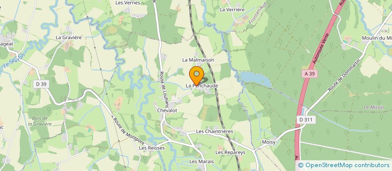 localisation de l'entreprise CTI  DOMMARTIN-LES-CUISEAUX