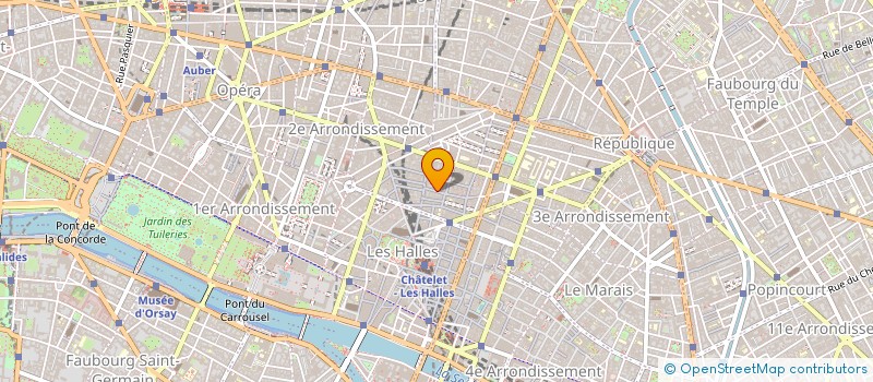localisation de l'entreprise CTI BATIMENT à PARIS