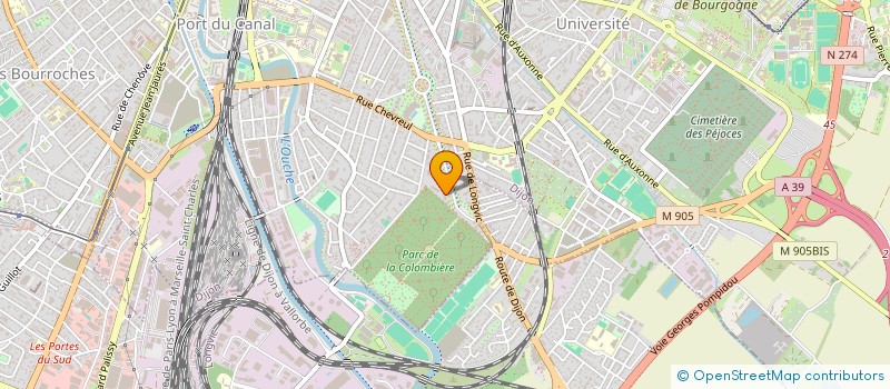 localisation de l'entreprise CTI GHOZLAN EURL à DIJON
