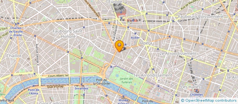 localisation de l'entreprise CTI TELECOMMUNICATIONS à PARIS