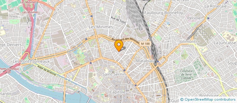 localisation de l'entreprise CTI TOULOUSE  TOULOUSE