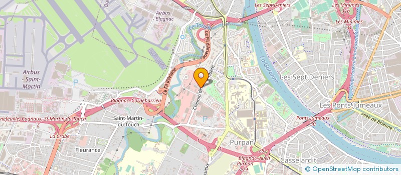 localisation de l'entreprise CTIC MACHINES à TOULOUSE