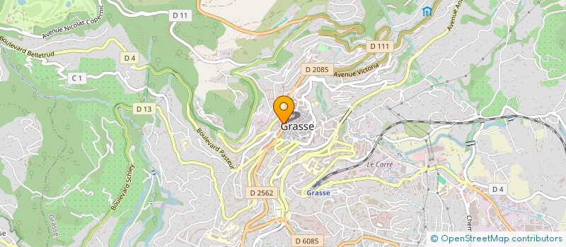 localisation de l'entreprise CTIM 17 BOULEVARD DU JEU DE BALLOB  GRASSE