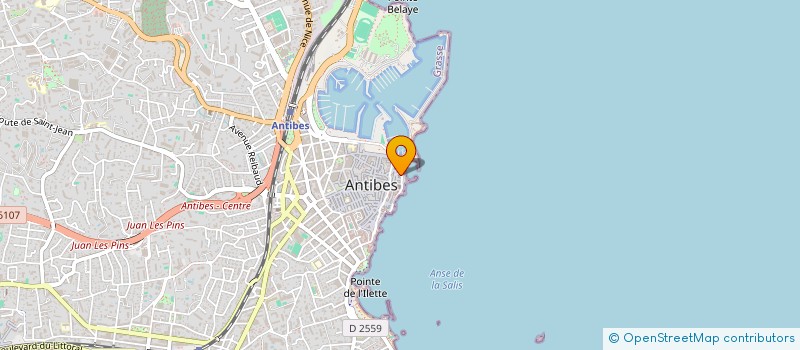 localisation de l'entreprise CTIM 2 RUE REVELY  ANTIBES