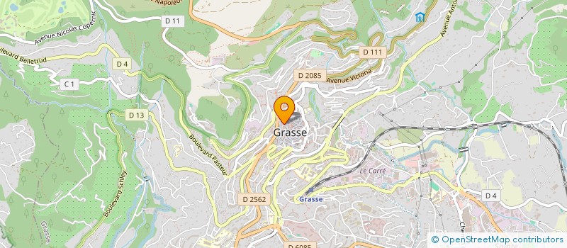 localisation de l'entreprise CTIM 20 PLACE AUX AIRES  GRASSE