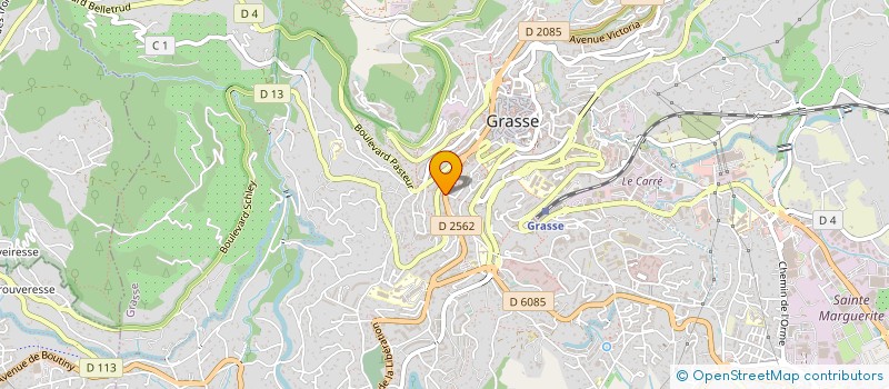 localisation de l'entreprise CTIM 24 BD VICTOR HUGO  GRASSE