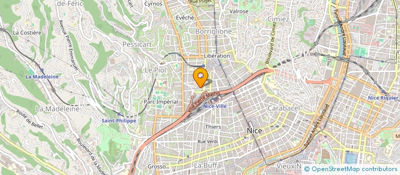 localisation de l'entreprise CTIM 38 RUE TRACHEL  NICE