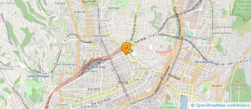 localisation de l'entreprise CTIM 5 RUE ASSALIT à NICE