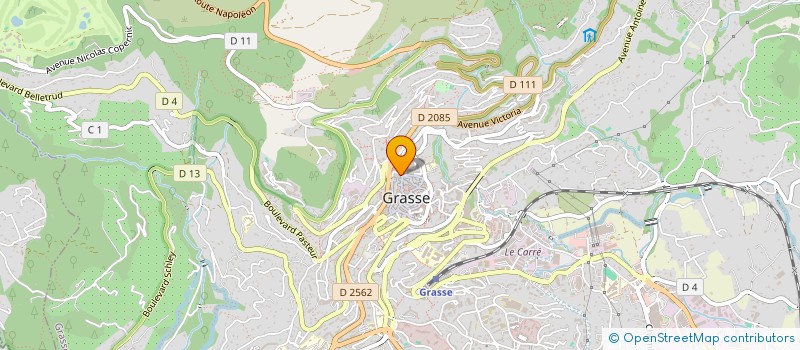 localisation de l'entreprise CTIM 8 AV MAXIMIN ISNARD  GRASSE