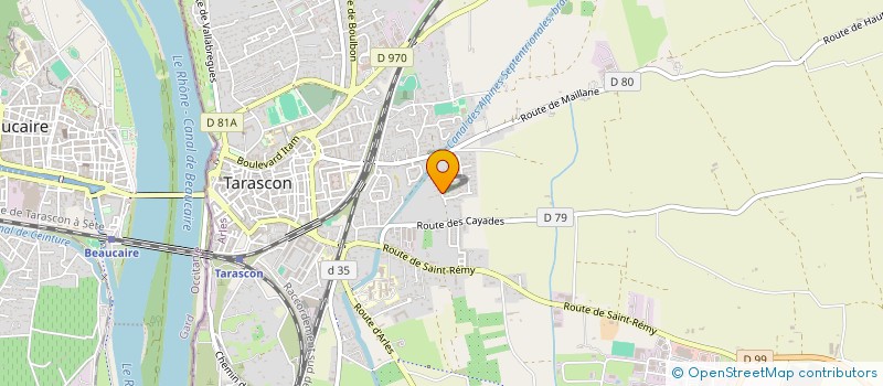 localisation de l'entreprise CTIM à MARTIGUES